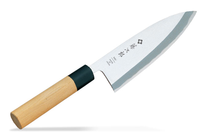 F-1054 藤次郎 モリブデンバナジウム鋼 和包丁 出刃 165mm