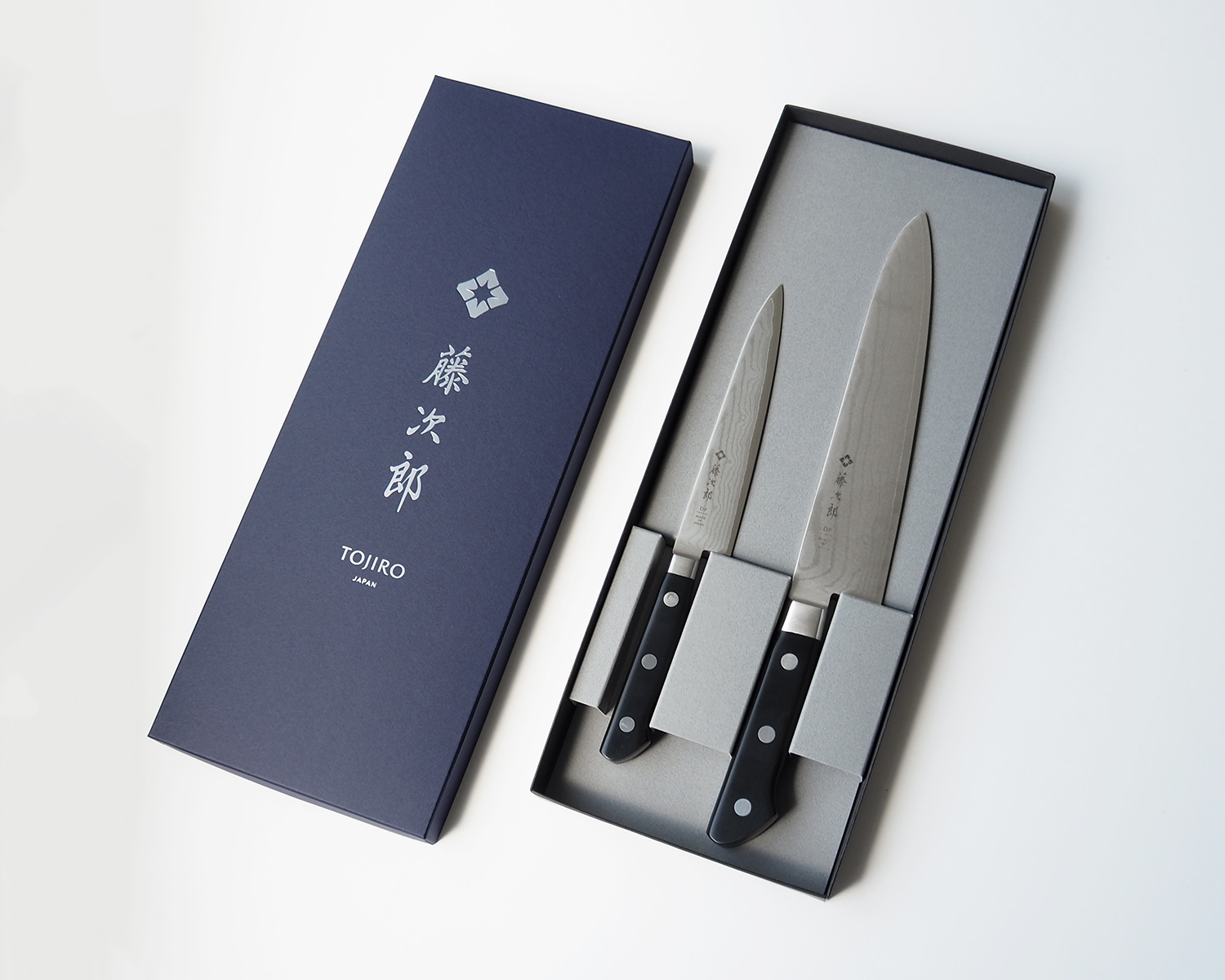 TOS-04藤次郎 CLASSICダマスカス 牛刀セット